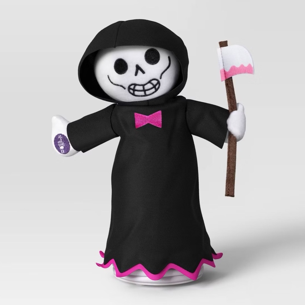 Spinning Reaper Halloween Plush with Sounds - Hyde & EEK!